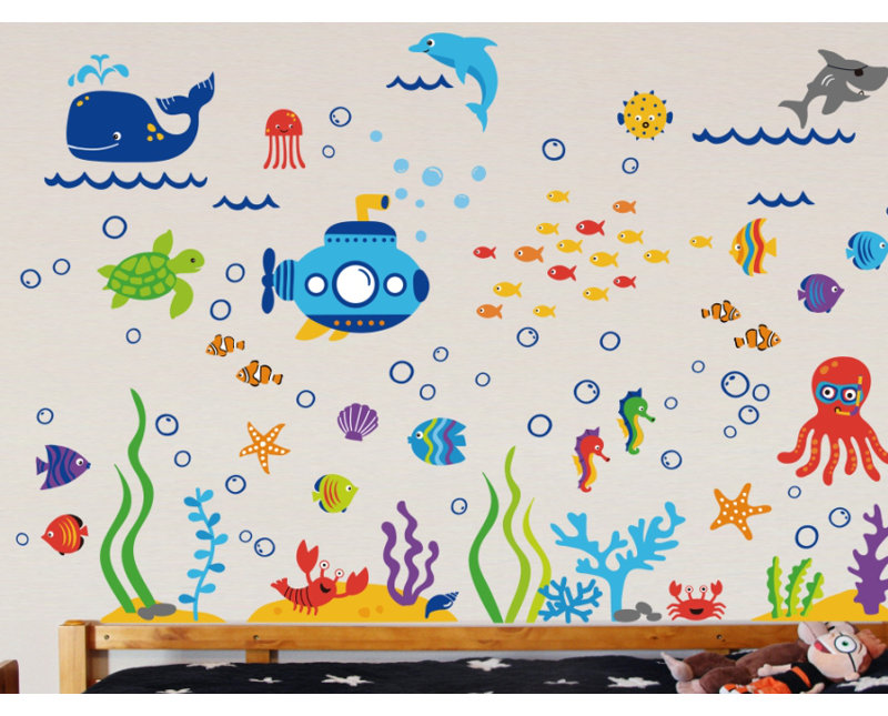 Isabelle & Max™ The Deep Sea Nursery Wall Decal & Reviews Wayfair